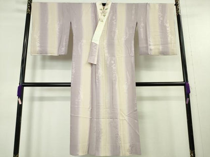 平和屋着物●上質な長襦袢　無双仕立て　半衿刺繍　辻が花地紋　暈し染め　やまと誂製　逸品　DZAB9550kh6