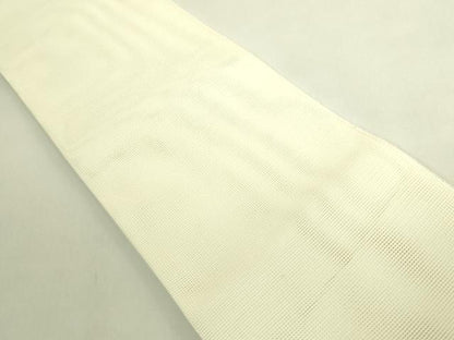平和屋着物＊極上　夏物　半幅帯　刺繍　ワンポイント　黒猫　音符　金銀糸　DZAB9551kh6