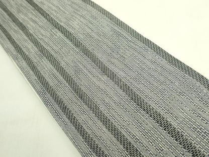 平和屋着物＊極上　夏物　半幅帯　間道　市田織物　麻　逸品　DZAB9574kh6