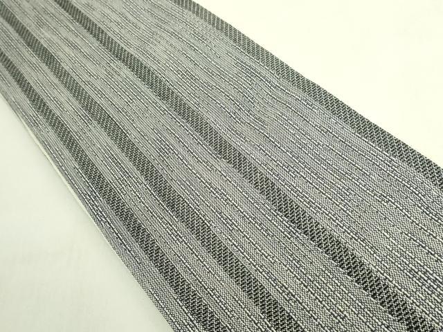 平和屋着物＊極上　夏物　半幅帯　間道　市田織物　麻　逸品　DZAB9574kh6