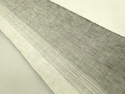 平和屋着物＊極上　夏物　半幅帯　間道　麻　逸品　DZAB9578kh6