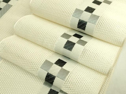 平和屋着物＊極上　夏物　半幅帯　間道　逸品　DZAB9585kh6