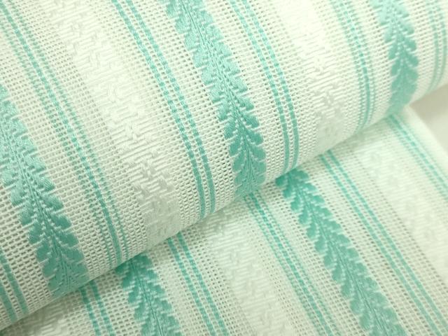 平和屋着物＊極上　夏物　博多織　半幅帯　間道　DZAB9591kh6