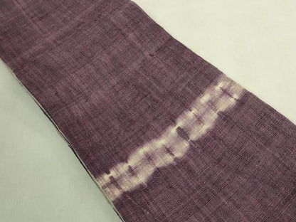 平和屋着物＊極上　夏物　半幅帯　絞り　絞彩苑種田　麻　逸品　DZAB9592kh6