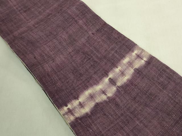 平和屋着物＊極上　夏物　半幅帯　絞り　絞彩苑種田　麻　逸品　DZAB9592kh6