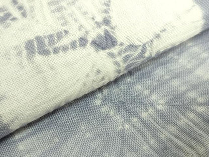 平和屋着物＊極上　夏物　半幅帯　絞り　麻　逸品　DZAB9600kh6