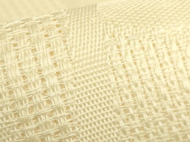 平和屋着物＊極上　夏物　半幅帯　きもの道楽　紋紗　逸品　DZAB9602kh6