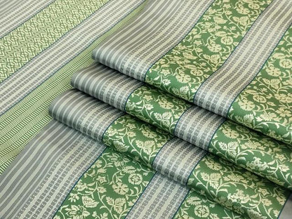 平和屋着物●極上　本場筑前博多織　両面　全通柄袋帯　花間道　献上　逸品　DZAB9638kh6