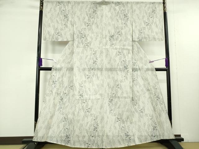 平和屋着物＊極上　夏物　紗紬　枝垂れ柳　三越扱い　正絹　逸品　未使用　DZAB9660kh6