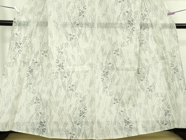 平和屋着物＊極上　夏物　紗紬　枝垂れ柳　三越扱い　正絹　逸品　未使用　DZAB9660kh6