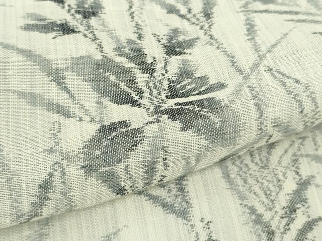 平和屋着物＊極上　夏物　紗紬　枝垂れ柳　三越扱い　正絹　逸品　未使用　DZAB9660kh6