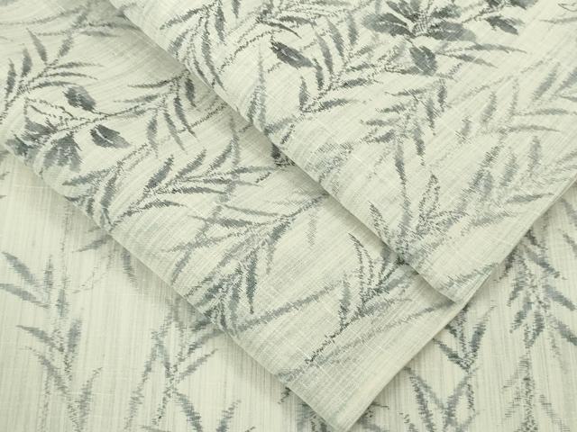 平和屋着物＊極上　夏物　紗紬　枝垂れ柳　三越扱い　正絹　逸品　未使用　DZAB9660kh6