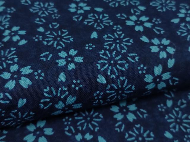 平和屋着物▽極上　竺仙　浴衣　花間道　綿　逸品　DZAB9675kh6