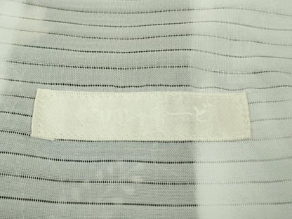 平和屋着物∴極上　夏物　こむさでもーど・COMME CA DU MODE　小紋・浴衣兼用　草花文　黒地　洗える着物　逸品　DZAB9691kh6
