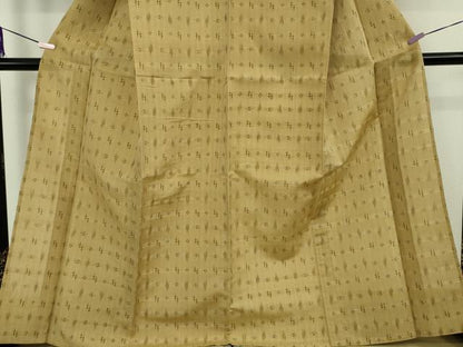 平和屋着物＊極上　夏物　絹芭蕉　夏上布　絣文様　逸品　DZAB9701kh6