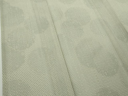 平和屋着物＊極上　夏物　本塩沢　夏塩沢 　110亀甲　蚊絣　雪輪重ね　逸品　DZAB9710kh6