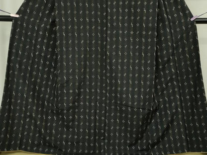 平和屋本店●極上　本場琉球絣　紬　大城つや子作　手おり　証紙付き　逸品　DZAB9727kh6