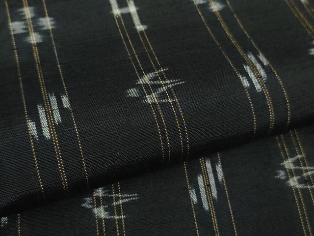 平和屋本店●極上　本場琉球絣　紬　大城つや子作　手おり　証紙付き　逸品　DZAB9727kh6