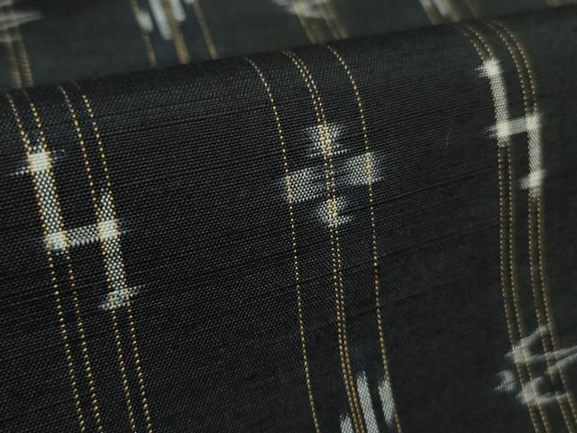 平和屋本店●極上　本場琉球絣　紬　大城つや子作　手おり　証紙付き　逸品　DZAB9727kh6