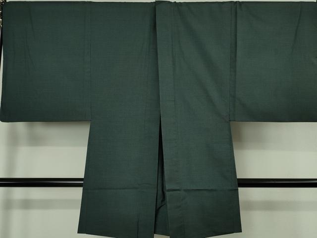 平和屋着物●極上 男性 本場大島紬 アンサンブル 長襦袢(袷)・長羽織 キングサイズ 川畑郁雄作 100亀甲 総詰め 証紙付き 逸品　DZAB9728kh6