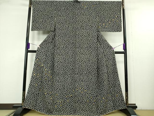 平和屋着物●極上　訪問着　舞桜　花弁　金彩　逸品　未使用　DZAB9741kh6