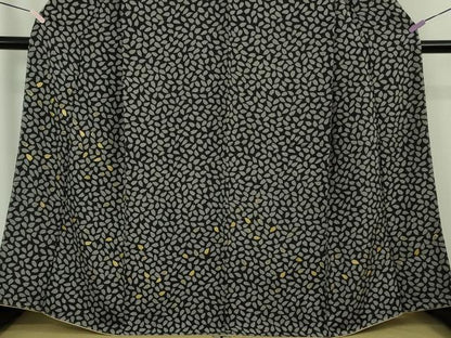平和屋着物●極上　訪問着　舞桜　花弁　金彩　逸品　未使用　DZAB9741kh6