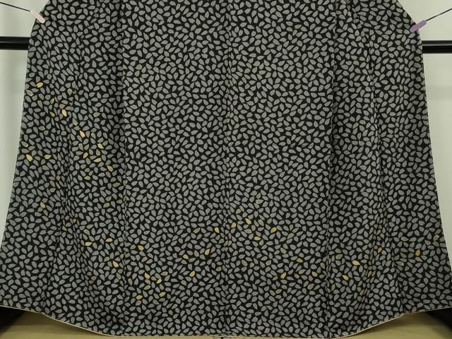 平和屋着物●極上　訪問着　舞桜　花弁　金彩　逸品　未使用　DZAB9741kh6