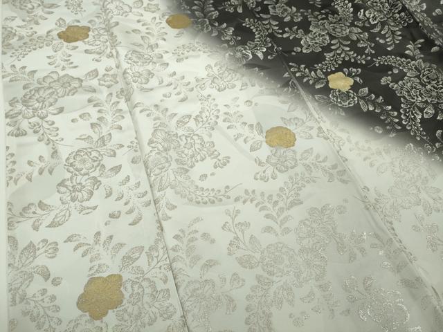平和屋本店●極上　訪問着　辻が花　草花文　暈し染め　金銀彩　ロング丈　逸品　DZAB9787kh6