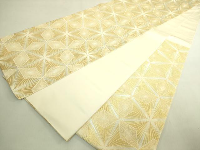 平和屋本店●最高級　人間国宝　北村武資　煌彩錦　六通柄袋帯　金銀糸　逸品　DZAB9826kh6