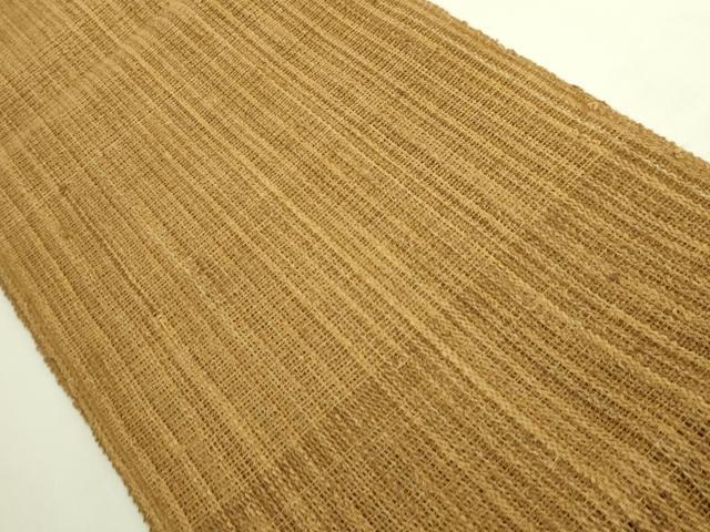 平和屋本店＊極上　夏物　古代原始布　科布　八寸名古屋帯　逸品　未使用　DZAB9890kh6