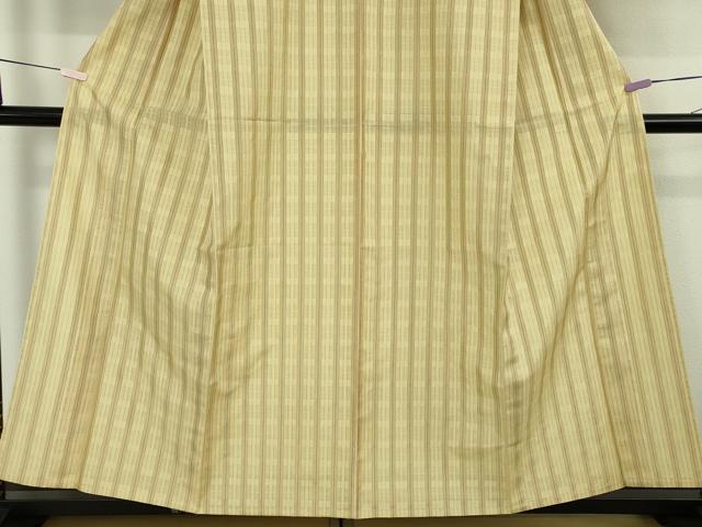 平和屋着物＊極上　夏物　伝統工芸品　都花くら　花織　紬　絽紗織　証紙付き　逸品　DZAB9940kh6