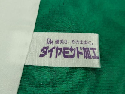 平和屋着物▽極上　小紋　単衣　京友禅　闍婆更紗　JAWASARASA　反端付き　逸品　未使用　DZAB9949kh6