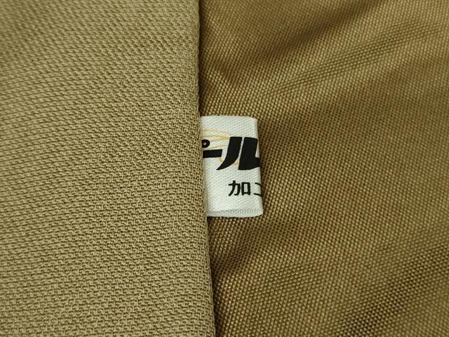 平和屋本店●極上　男性　お召　色無地　空五倍子色　逸品　未使用　DZAC0048kh6