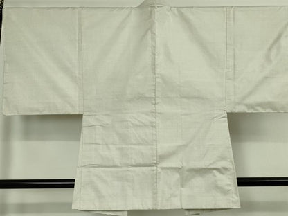 平和屋本店●極上　男性　本場大島紬　白大島　アンサンブル　蚊絣　逸品　未使用　DZAC0074kh6