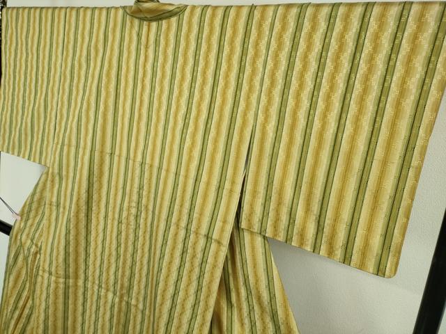 平和屋本店●希少　あや工房創設者　米須幸代　首里の織物　首里花織　紬　あや工房謹製　証紙付き　逸品　未使用　DZAC0087kh6