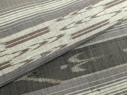 平和屋着物●極上　本場琉球絣　九寸名古屋帯　紬地　ますいわ屋扱い　逸品　DZAC0126kh6