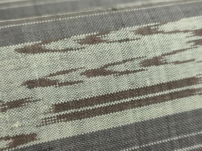平和屋着物●極上　本場琉球絣　九寸名古屋帯　紬地　ますいわ屋扱い　逸品　DZAC0126kh6