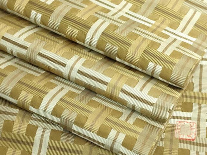 平和屋本店●極上　伝統工芸士　曽根武勇　全通柄袋帯　吉野間道　逸品　DZAC0143kh6
