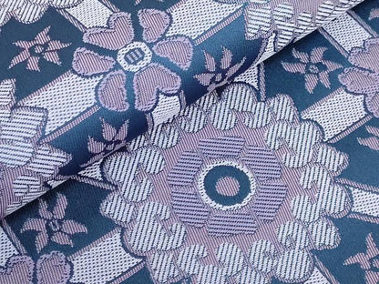 平和屋本店●極上　龍村美術織物　たつむら　六通柄袋帯　蜀紅文　逸品　DZAC0144kh6