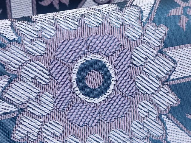 平和屋本店●極上　龍村美術織物　たつむら　六通柄袋帯　蜀紅文　逸品　DZAC0144kh6