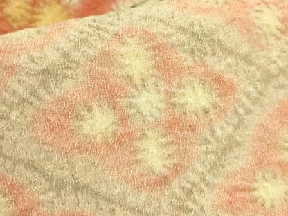 平和屋本店●極上　初代　久保田一竹　幻の辻が花　太鼓柄袋帯　金通し地　逸品　DZAC0146kh6