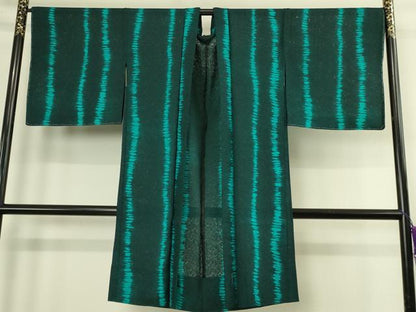 平和屋着物∞極上　長羽織　スリーシーズン　春夏秋　塵除け　紗　間道　逸品　未使用　DZAC0157kh6