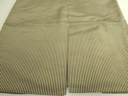 平和屋本店●極上　男性　人間国宝　甲田綏郎　精好仙台平　馬乗り袴　縞　逸品　DZAC0172kh6