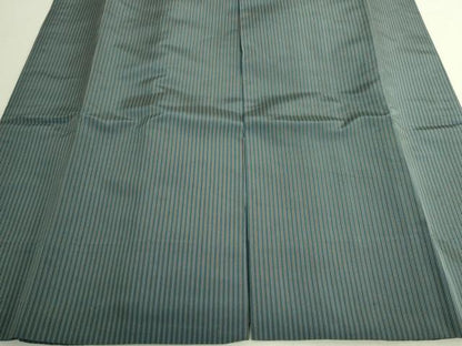 平和屋本店●極上　男性　人間国宝　甲田綏郎　精好仙台平　行灯袴　縞　逸品　DZAC0173kh6