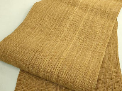 平和屋本店＊極上　夏物　古代原始布　科布　八寸名古屋帯　逸品　DZAC0181kh6