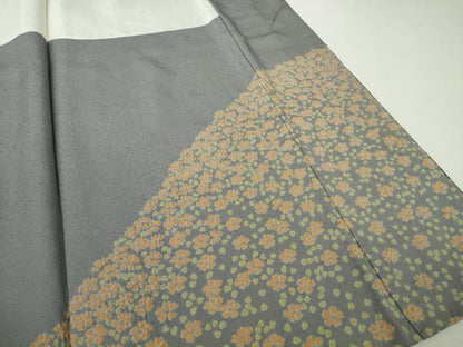 平和屋本店●極上 十日町 名門 滝泰謹製 訪問着 中国三大刺繍 相良刺繍 朧染め 襲絞り 暈し染め 金糸 金通し地　逸品　未使用　DZAC0205kh6