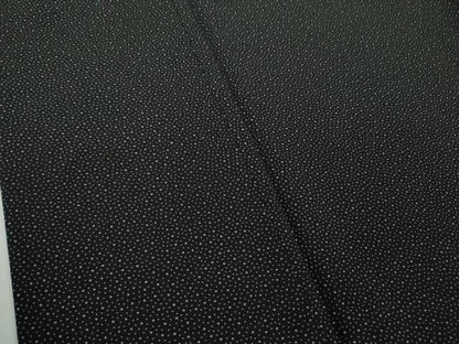 平和屋本店●極上　男性　小紋　大小霰　黒地　逸品　DZAC0212kh6