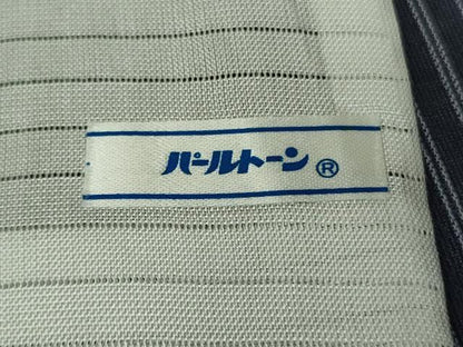 平和屋着物＊極上　夏物　本場琉球絣　夏琉球　手おり　田本文子作　濃藍色×白　証紙付き　逸品　DZAC0224kh6