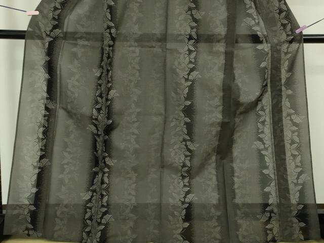 平和屋着物＊極上　夏物　大島紬　夏大島　9マルキ　舞蝶間道　証紙付き　逸品　DZAC0225kh6