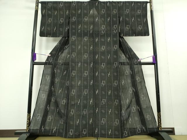 平和屋本店＊極上　夏物　国指定重要無形文化財　本場久米島紬　夏久米島　手織　逸品　DZAC0244kh6